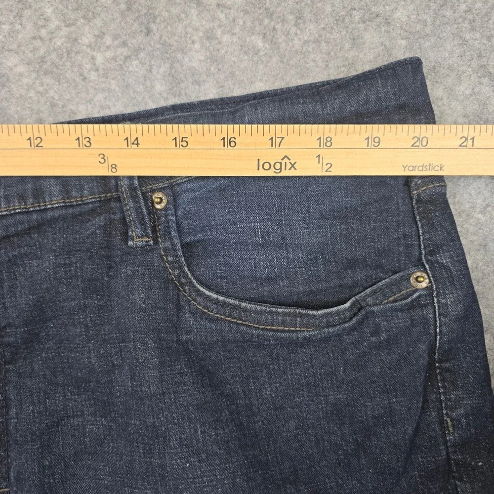 Urban Star Jeans Mens 40x30 Dark Wash‎ Straight Leg Stretch Denim